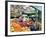 Fruit and Vegetable Stand in the Central Market, Mazatlan, Mexico-Charles Sleicher-Framed Photographic Print