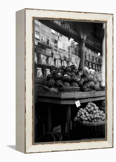 Fruit and Vegetable Stand NYC-null-Framed Stretched Canvas