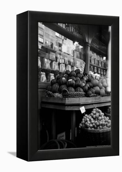 Fruit and Vegetable Stand NYC-null-Framed Stretched Canvas