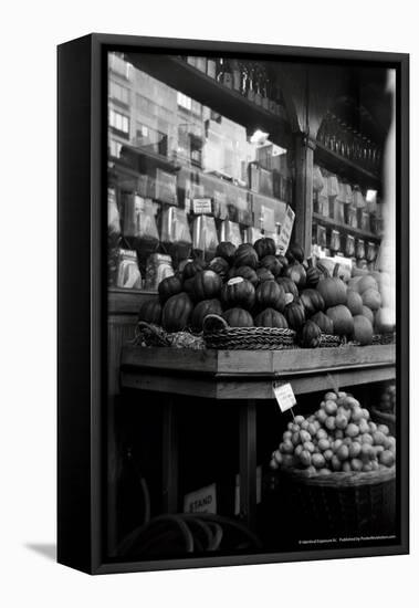 Fruit and Vegetable Stand NYC-null-Framed Stretched Canvas