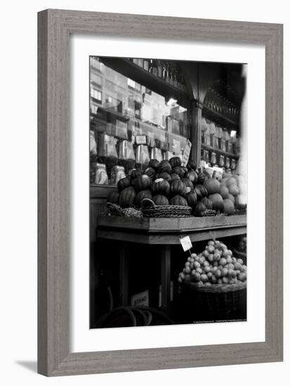 Fruit and Vegetable Stand NYC-null-Framed Photo