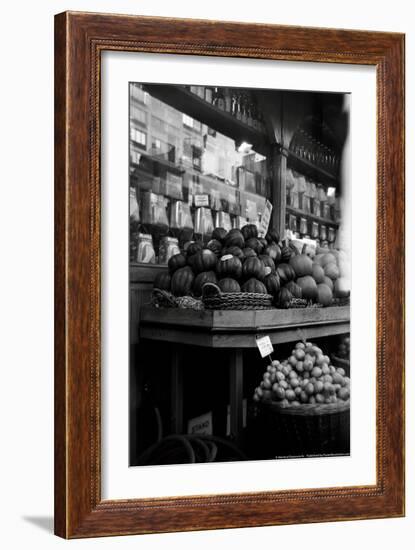 Fruit and Vegetable Stand NYC-null-Framed Photo