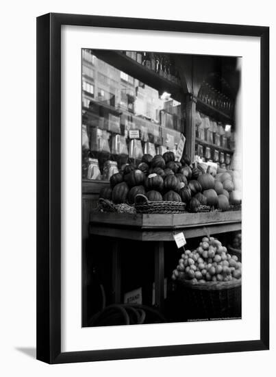 Fruit and Vegetable Stand NYC-null-Framed Photo