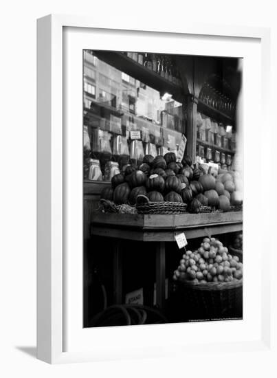 Fruit and Vegetable Stand NYC-null-Framed Photo