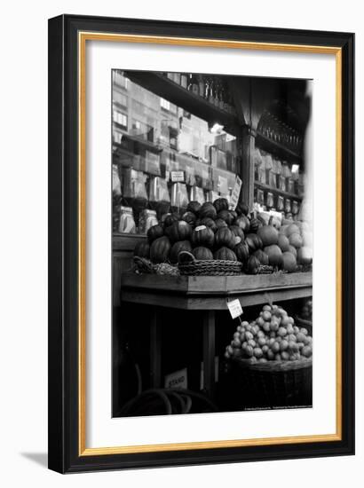 Fruit and Vegetable Stand NYC-null-Framed Photo