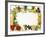 Fruit and Vegetables Forming a Frame-Walter Cimbal-Framed Photographic Print