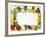 Fruit and Vegetables Forming a Frame-Walter Cimbal-Framed Photographic Print