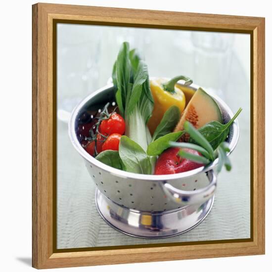 Fruit And Vegetables-David Munns-Framed Premier Image Canvas