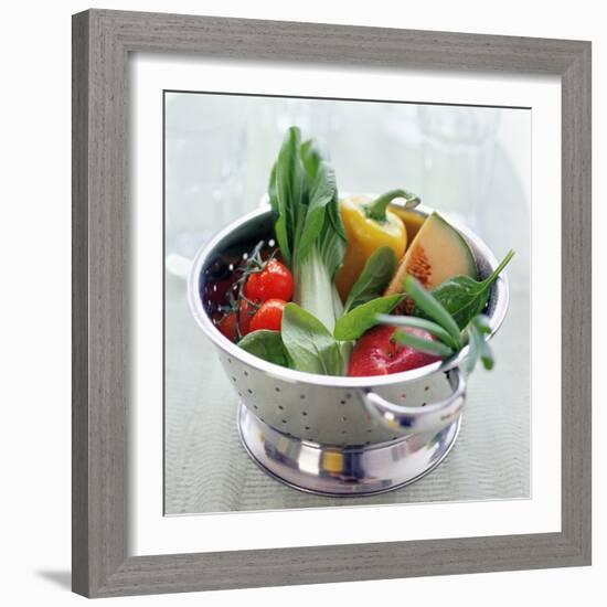 Fruit And Vegetables-David Munns-Framed Premium Photographic Print