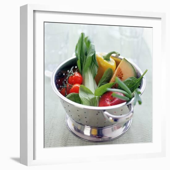 Fruit And Vegetables-David Munns-Framed Premium Photographic Print