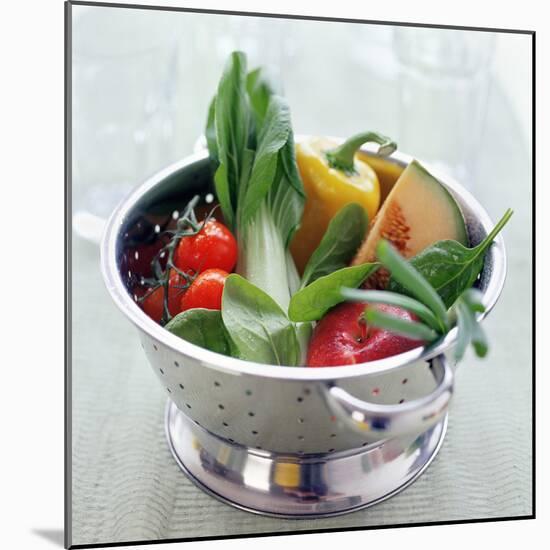 Fruit And Vegetables-David Munns-Mounted Premium Photographic Print