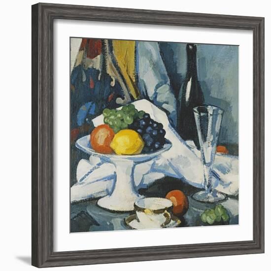 Fruit and Wine, c. 1922-Samuel John Peploe-Framed Giclee Print