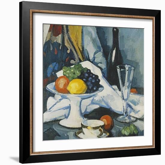 Fruit and Wine, c. 1922-Samuel John Peploe-Framed Giclee Print