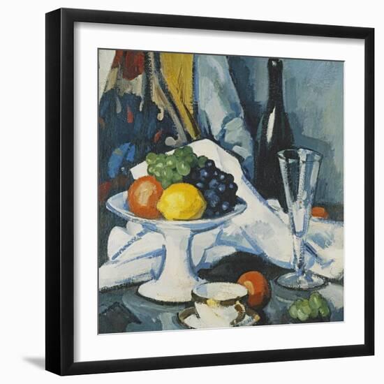 Fruit and Wine, c. 1922-Samuel John Peploe-Framed Giclee Print