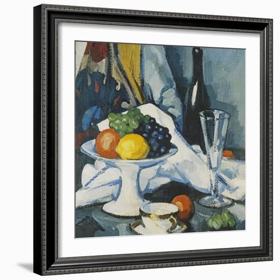 Fruit and Wine, c. 1922-Samuel John Peploe-Framed Giclee Print