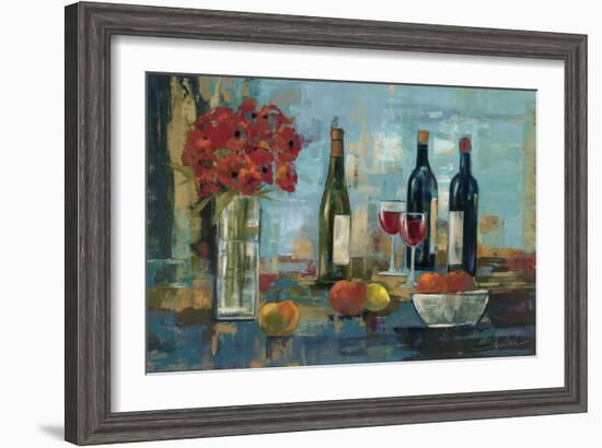 Fruit and Wine-Silvia Vassileva-Framed Premium Giclee Print