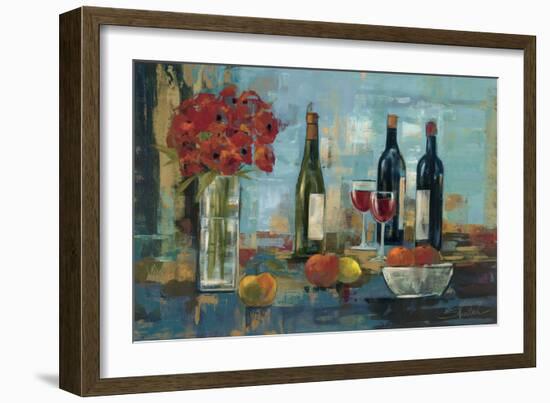 Fruit and Wine-Silvia Vassileva-Framed Premium Giclee Print