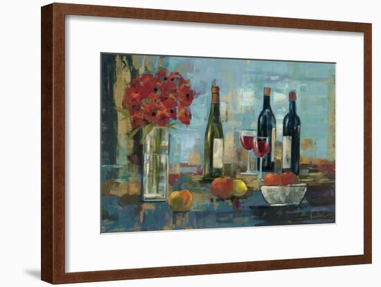 Fruit and Wine-Silvia Vassileva-Framed Premium Giclee Print