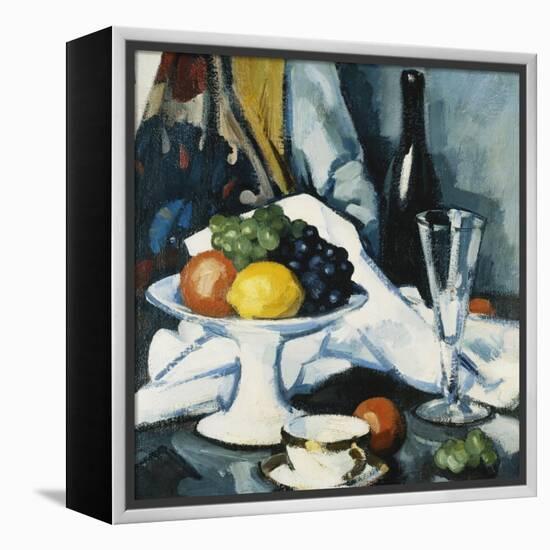 Fruit and Wine-Samuel John Peploe-Framed Premier Image Canvas