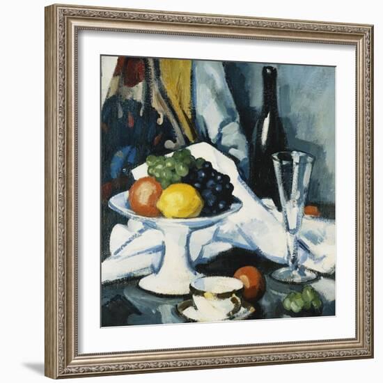 Fruit and Wine-Samuel John Peploe-Framed Giclee Print