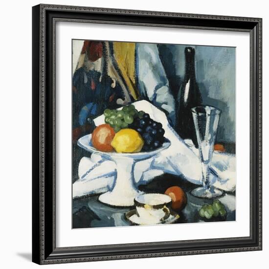 Fruit and Wine-Samuel John Peploe-Framed Giclee Print