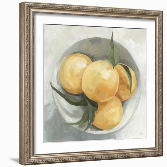 Fruit Bowl I-null-Framed Premium Giclee Print