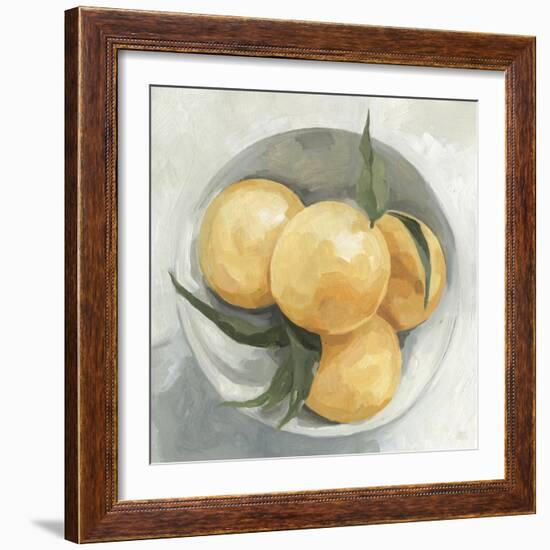 Fruit Bowl I-null-Framed Premium Giclee Print