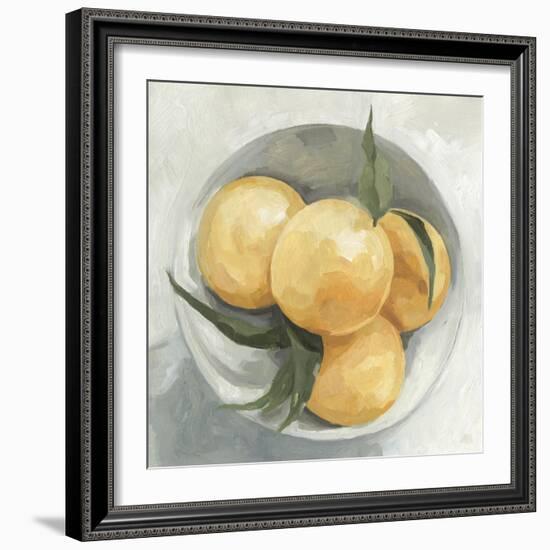 Fruit Bowl I-null-Framed Premium Giclee Print