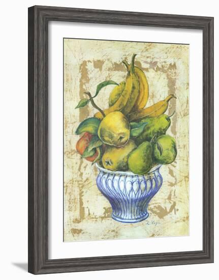 Fruit Bowl II-A^ Vega-Framed Art Print