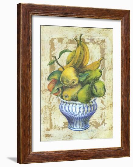 Fruit Bowl II-A^ Vega-Framed Art Print