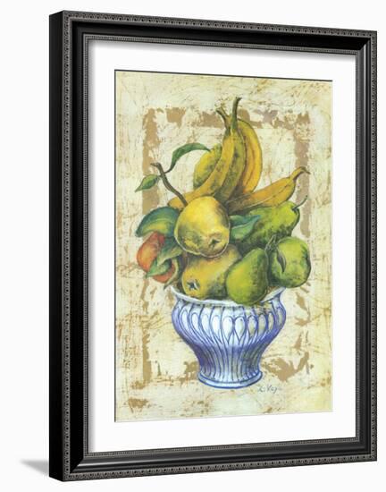 Fruit Bowl II-A^ Vega-Framed Art Print