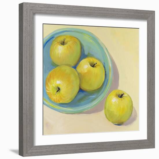 Fruit Bowl Trio II-Tim OToole-Framed Art Print