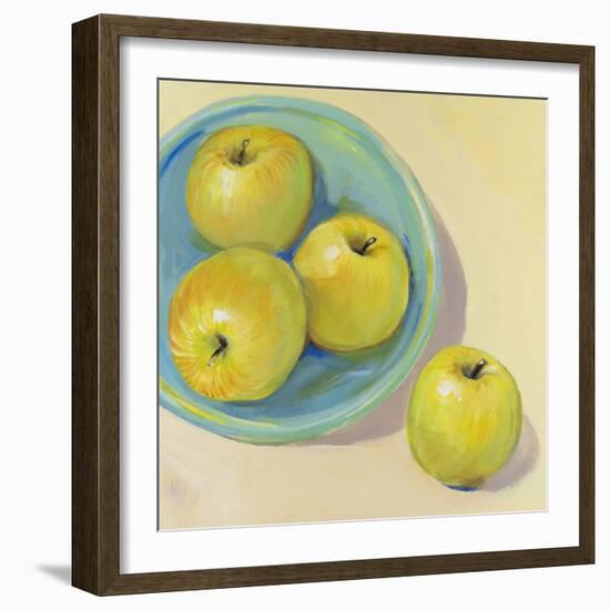 Fruit Bowl Trio II-Tim OToole-Framed Art Print