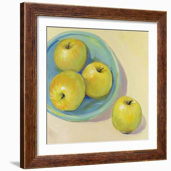 Fruit Bowl Trio II-Tim OToole-Framed Art Print