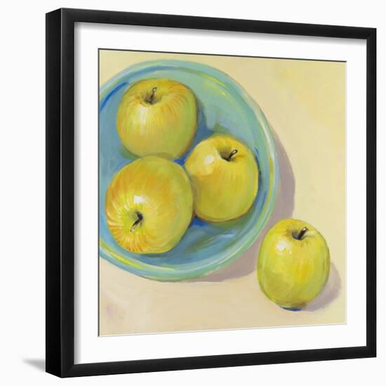 Fruit Bowl Trio II-Tim OToole-Framed Art Print