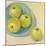 Fruit Bowl Trio II-Tim OToole-Mounted Art Print