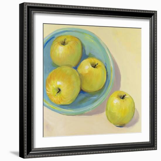 Fruit Bowl Trio II-Tim OToole-Framed Art Print