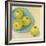 Fruit Bowl Trio II-Tim OToole-Framed Art Print