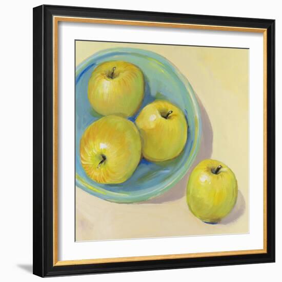 Fruit Bowl Trio II-Tim OToole-Framed Art Print