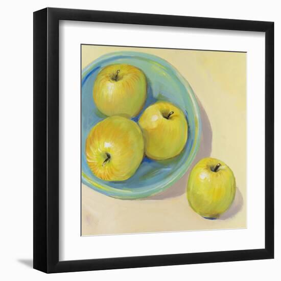 Fruit Bowl Trio II-Tim OToole-Framed Art Print
