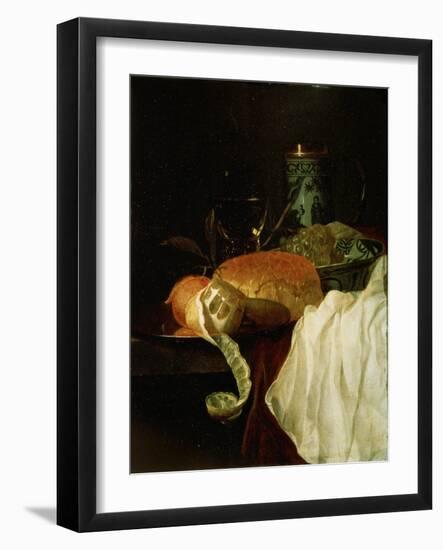 Fruit, Bread and Wine, 17th Century-Juriaen Van Streeck-Framed Giclee Print