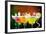 Fruit Cocktails On Black Background-Kesu01-Framed Photographic Print