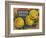 Fruit Crate Labels: Newtown Pippins; Davidson Fruit Company-null-Framed Art Print