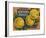 Fruit Crate Labels: Newtown Pippins; Davidson Fruit Company-null-Framed Art Print