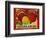 Fruit Crate Labels: Red Ribbon Brand Yakima Apples; Yakima County Horticultural Union-null-Framed Art Print