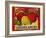 Fruit Crate Labels: Red Ribbon Brand Yakima Apples; Yakima County Horticultural Union-null-Framed Art Print