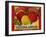 Fruit Crate Labels: Red Ribbon Brand Yakima Apples; Yakima County Horticultural Union-null-Framed Art Print