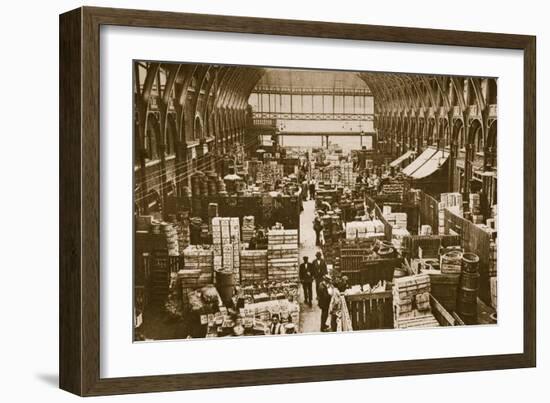 Fruit Department at Covent Garden-English Photographer-Framed Photographic Print