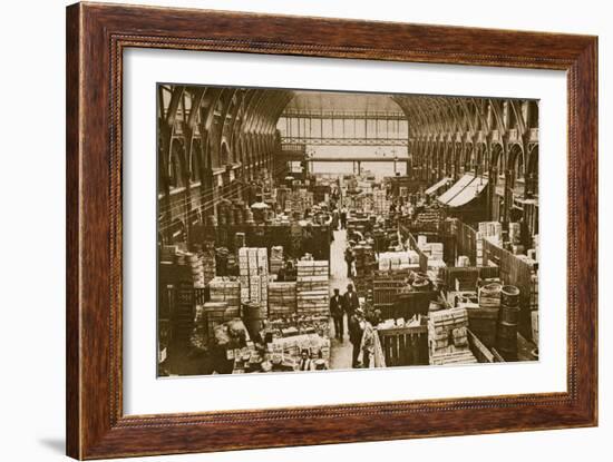 Fruit Department at Covent Garden-English Photographer-Framed Photographic Print