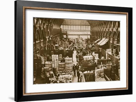 Fruit Department at Covent Garden-English Photographer-Framed Photographic Print